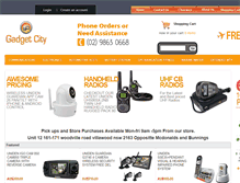 Tablet Screenshot of gadgetcity.com.au